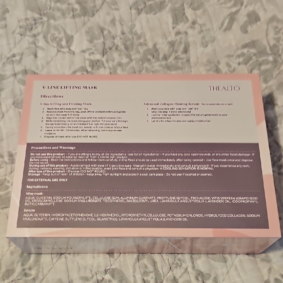 V-Line Lifting Mask - Pink - Picture 3 of 5